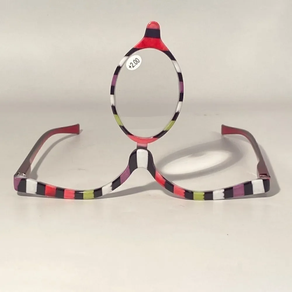 0981 Makeup Cosmetic 2.00 Flip Magnifying Glasses For Precision Application N…